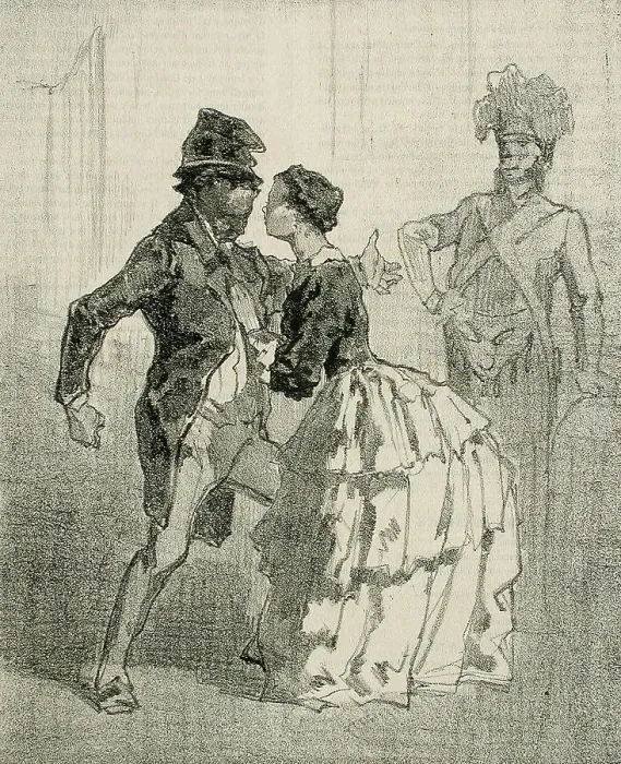 Framed Print : Les Framboisy, 1856. Creator: Félicien Rops Framed Print : Les Framboisy, 1856. Creator: Félicien Rops