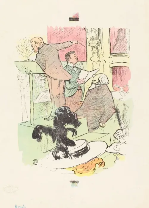 Framed Print : Les grands concerts de l opera, 1895. Creator: Henri de Toulouse-Lautrec Framed Print : Les grands concerts de l opera, 1895. Creator: Henri de Toulouse-Lautrec
