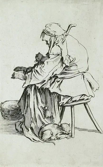 Framed Print : Les Gueux (image 1 of 23), c1621. Creator: Jacques Callot