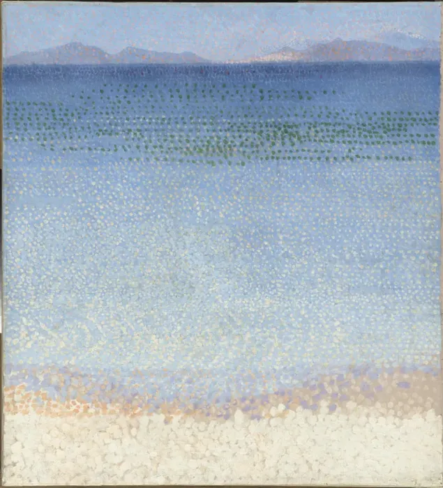 Framed Print : Les Iles d Or, 1891-1892. Creator: Cross, Henri Edmond (1856-1910) Framed Print : Les Iles d Or, 1891-1892. Creator: Cross, Henri Edmond (1856-1910)