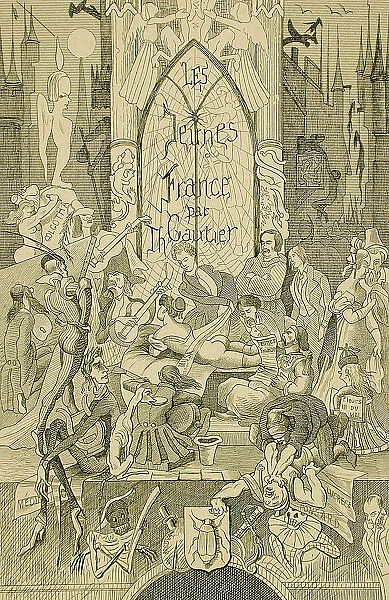 Les Jeunes France, 1866. Creator: Félicien Rops