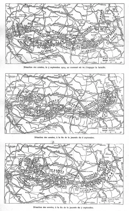 Framed Print : Les Jours decisifs de la Marne; 5, 6, 7, septembre, 1914. Creator: Unknown Framed Print : Les Jours decisifs de la Marne; 5, 6, 7, septembre, 1914. Creator: Unknown