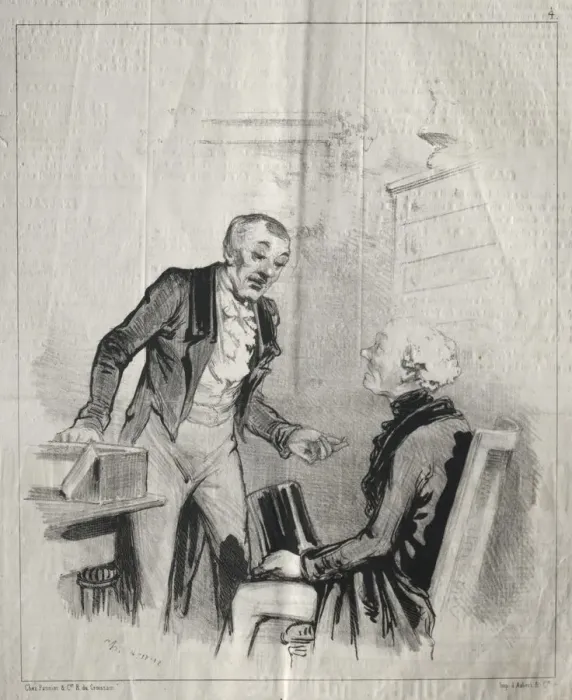 Framed Print : Les Malades et les medicins: No. 4, Lew Homeopathes. Creator: Cham (French, 1818-1879) Framed Print : Les Malades et les medicins: No. 4, Lew Homeopathes. Creator: Cham (French, 1818-1879)