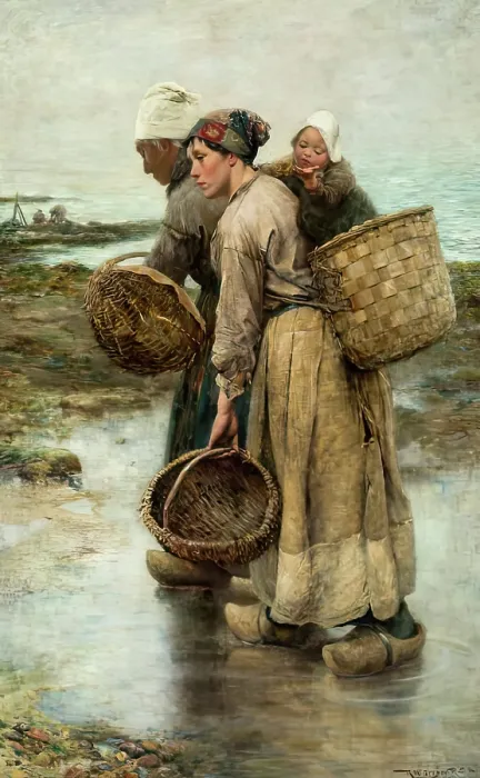 Framed Print : Les Moulieres, Villerville, c1902. Creator: Robert McGregor Framed Print : Les Moulieres, Villerville, c1902. Creator: Robert McGregor