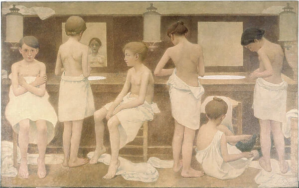 Les Petites Figurantes, between 1911 and 1913. Creator: Fernand Pelez