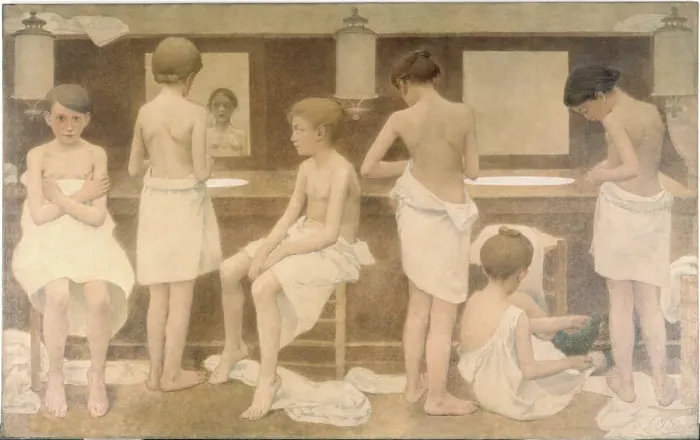 Framed Print : Les Petites Figurantes, between 1911 and 1913. Creator: Fernand Pelez Framed Print : Les Petites Figurantes, between 1911 and 1913. Creator: Fernand Pelez