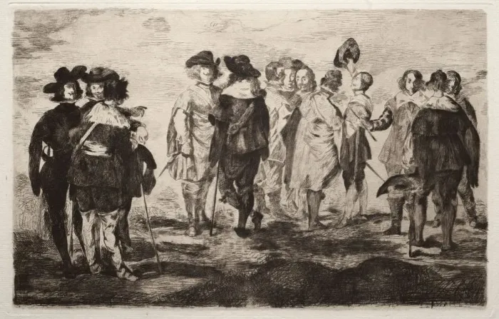 Framed Print : Les petits cavaliers. Creator: Edouard Manet (French, 1832-1883) Framed Print : Les petits cavaliers. Creator: Edouard Manet (French, 1832-1883)