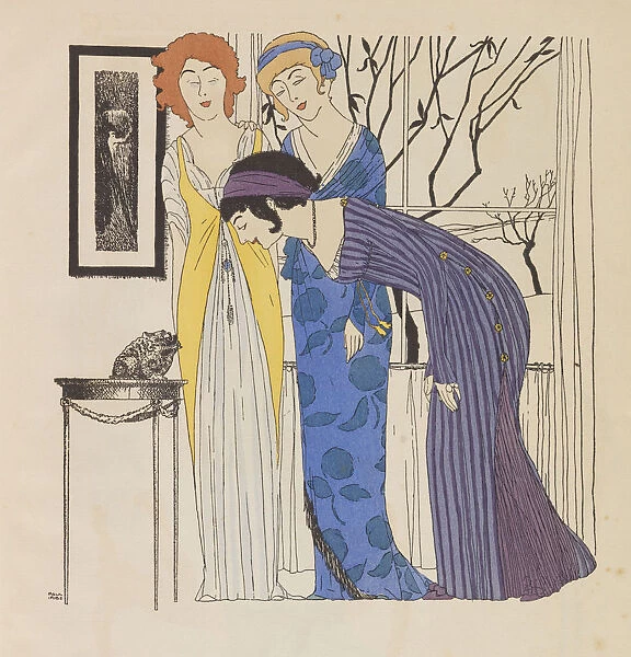 Les Robes des Paul Poiret, 1908. Creator: Iribe, Paul (1883-1935)