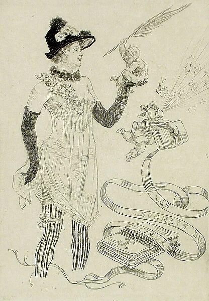 Les Sonnets du Docteur, 1884. Creator: Félicien Rops