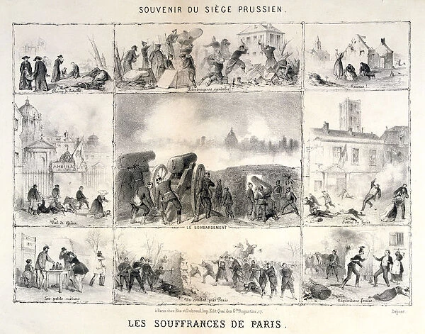 Les Souffrances de Paris, 1870-1871