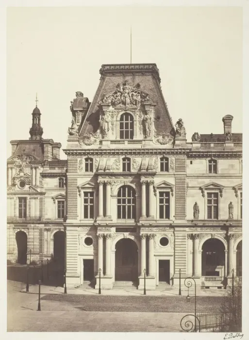 Framed Print : Les Tuileries, 1855 / 57. Creator: Edouard Baldus Framed Print : Les Tuileries, 1855 / 57. Creator: Edouard Baldus