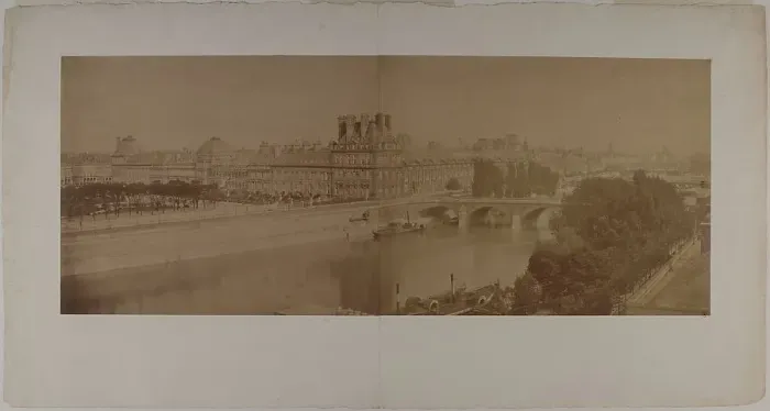 Framed Print : Les Tuileries, 1st arrondissement, Paris, c1858. Creator: Unknown Framed Print : Les Tuileries, 1st arrondissement, Paris, c1858. Creator: Unknown