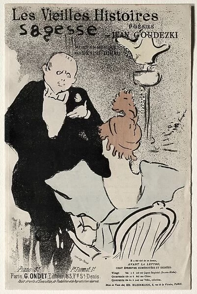 Les Vieilles histoires: Sagesse, 1893. Creator: Henri de Toulouse-Lautrec (French, 1864-1901)