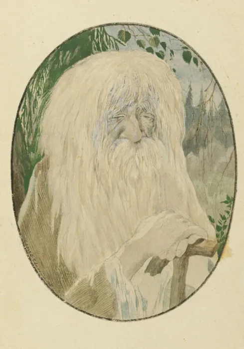 Framed Print : Leshy. Illustration to the poem Ruslan and Lyudmila by A. Pushkin, 1921-1926. Creator: Chekhonin Framed Print : Leshy. Illustration to the poem Ruslan and Lyudmila by A. Pushkin, 1921-1926. Creator: Chekhonin