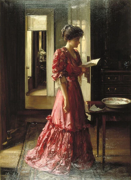 The Letter, 1910. Artist: William Mouat Loudan