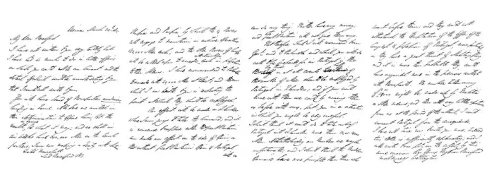 Framed Print : Letter by Arthur Wellesley, Duke of Wellington, to Field Marshal Lord Beresford, 1815 (1865). Artist: Frederick George Netherclift Framed Print : Letter by Arthur Wellesley, Duke of Wellington, to Field Marshal Lord Beresford, 1815 (1865). Artist: Frederick George Netherclift