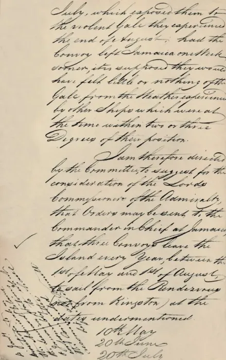 Framed Print : Part of Letter Dated 31 December 1806 from Lloyds to the Admiralty, (1928) Framed Print : Part of Letter Dated 31 December 1806 from Lloyds to the Admiralty, (1928)