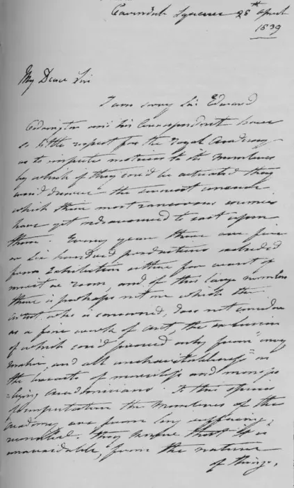 Framed Print : A letter from Martin Archer Shee, 1839 (1904). Artist: Sir Martin Archer Shee Framed Print : A letter from Martin Archer Shee, 1839 (1904). Artist: Sir Martin Archer Shee
