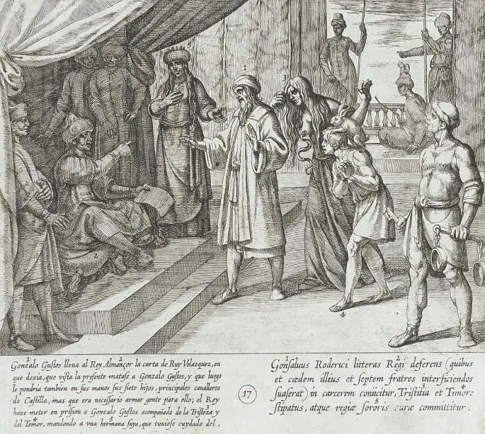 Framed Print : The Letter Orders the Murder of Gonzalo Gustos and the Capture of the Infantes, 1612. Creator: Antonio Tempesta Framed Print : The Letter Orders the Murder of Gonzalo Gustos and the Capture of the Infantes, 1612. Creator: Antonio Tempesta