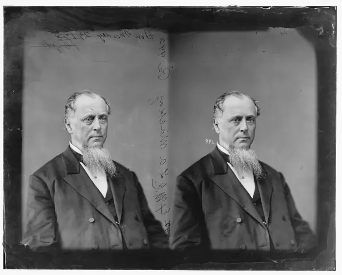 Framed Print : Levi Augustus Mackey of Pennsylvania, 1865-1880. Creator: Unknown Framed Print : Levi Augustus Mackey of Pennsylvania, 1865-1880. Creator: Unknown