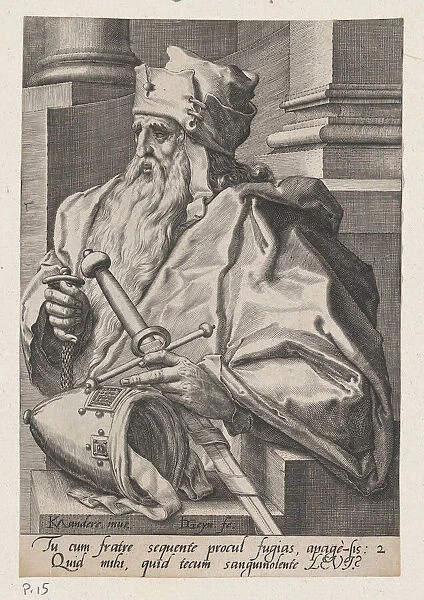 Levi, from The Twelve Sons of Jacob. Creator: Jacques de Gheyn II