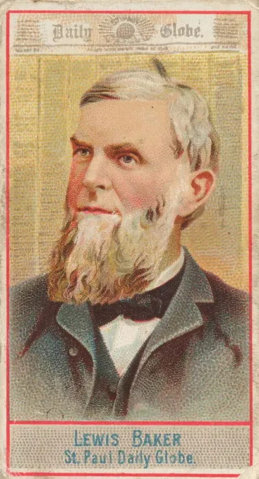 Framed Print : Lewis Baker, St. Paul Daily Globe, from the American Editors series (N1) for Allen &amp