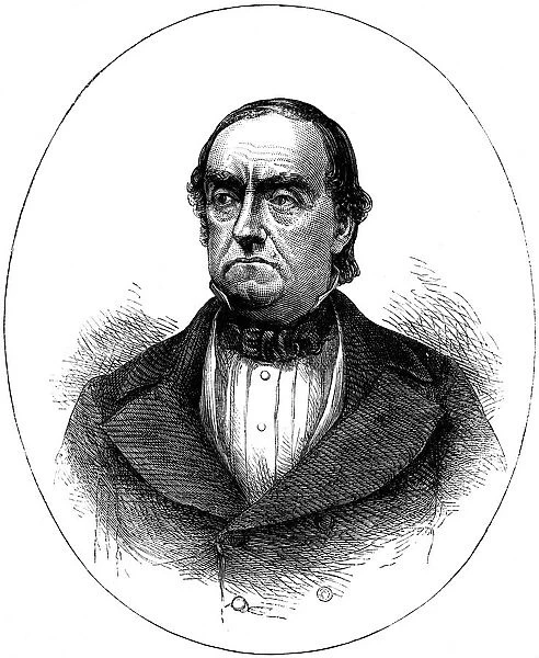 Lewis Cass, American soldier, statesman and historian, (c1880)