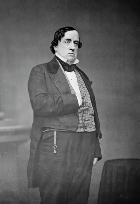 Framed Print : Lewis Cass of Michigan, between 1855 and 1865. Creator: Unknown Framed Print : Lewis Cass of Michigan, between 1855 and 1865. Creator: Unknown