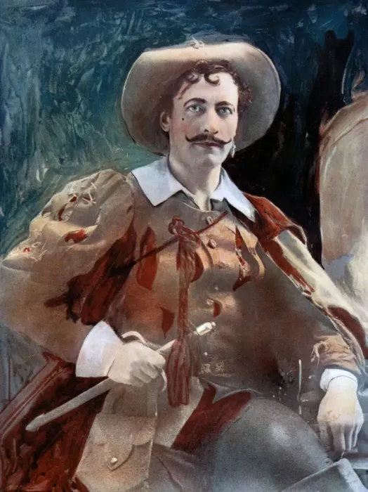 Framed Print : Lewis Waller in The Three Musketeers, c1902. Artist: Ellis & Walery Framed Print : Lewis Waller in The Three Musketeers, c1902. Artist: Ellis & Walery