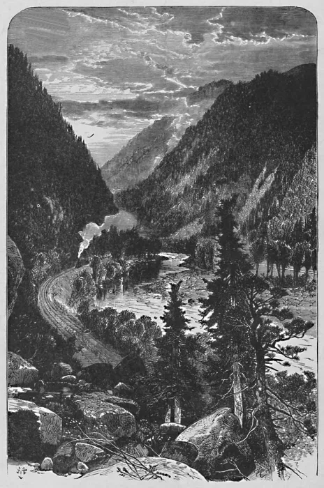 Framed Print : Lewistown Narrows on the Juniata, 1883 Framed Print : Lewistown Narrows on the Juniata, 1883