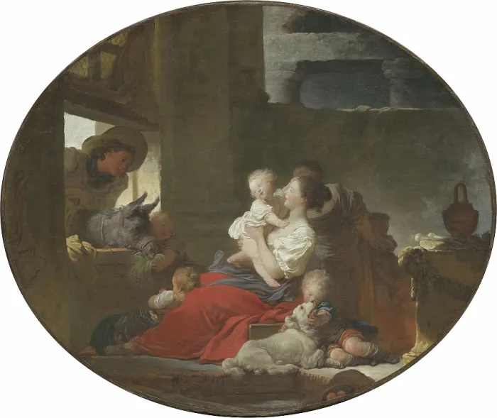 Framed Print : L'heureuse fecondite (Happy fertility), 1770s. Creator: Fragonard, Jean Honore (1732-1806). L'heureuse fecondite (Happy fertility), 1770s. Creator: Fragonard, Jean Honore (1732-1806) Framed Print : L'heureuse fecondite (Happy fertility), 1770s. Creator: Fragonard, Jean Honore (1732-1806). L'heureuse fecondite (Happy fertility), 1770s. Creator: Fragonard, Jean Honore (1732-1806)