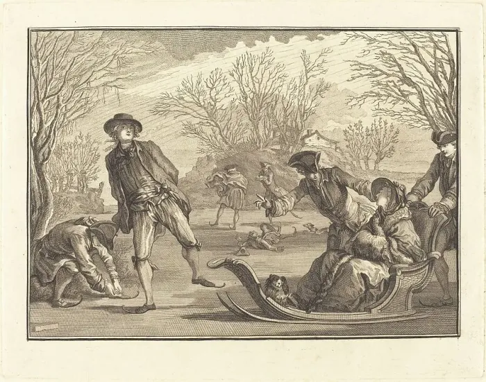 Framed Print : L'hiver. Creator: Joseph de Longueil Framed Print : L'hiver. Creator: Joseph de Longueil