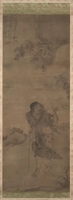 Framed Print : Li Tieguai; Liu Haichan, 1300s. Creator: Unknown Framed Print : Li Tieguai; Liu Haichan, 1300s. Creator: Unknown