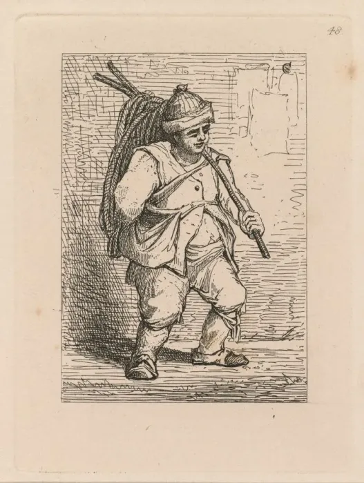 Framed Print : Liber Studiorum: Plate 48, A Study, 1838. Creator: John Sell Cotman (British, 1782-1842) Framed Print : Liber Studiorum: Plate 48, A Study, 1838. Creator: John Sell Cotman (British, 1782-1842)
