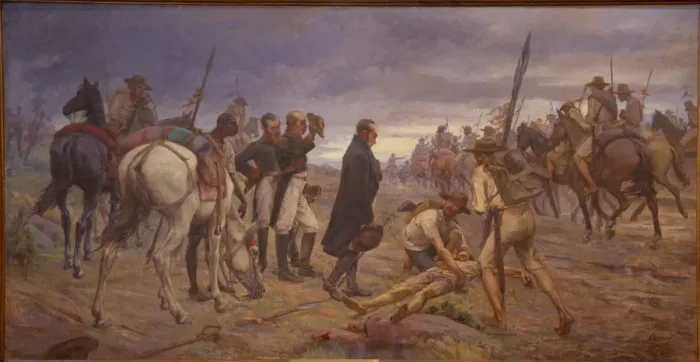 Framed Print : The Liberator Crossing the Paramo de Pisba, 1922 Framed Print : The Liberator Crossing the Paramo de Pisba, 1922