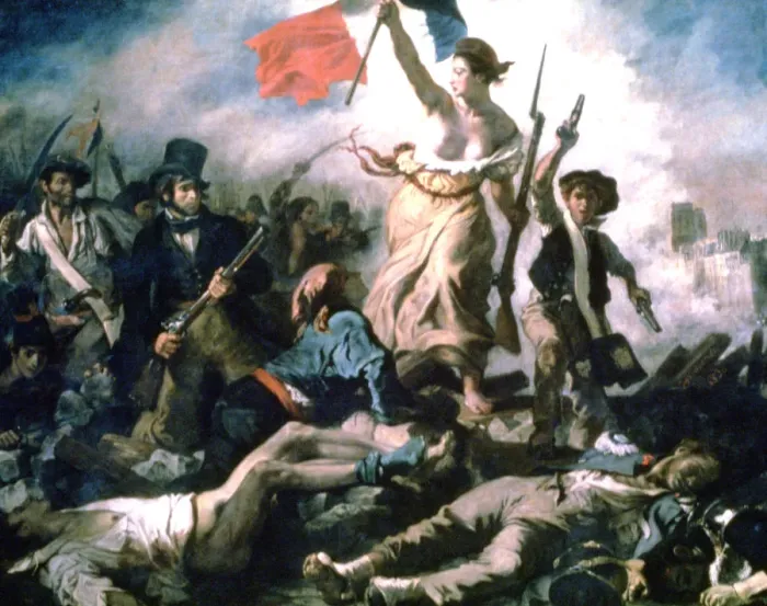 Framed Print : Liberty Leading the People, 1830. Artist: Eugene Delacroix Framed Print : Liberty Leading the People, 1830. Artist: Eugene Delacroix