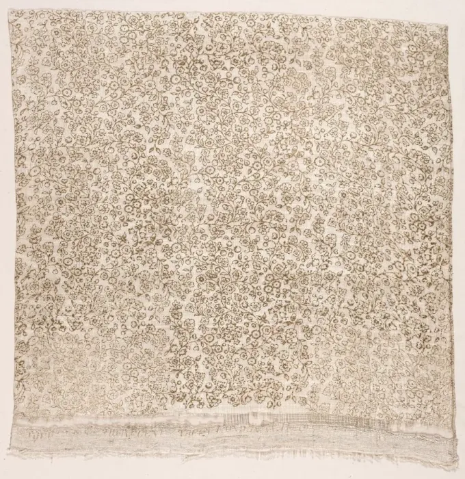Framed Print : Liberty Printed Silk, c. 1880. Creator: Unknown