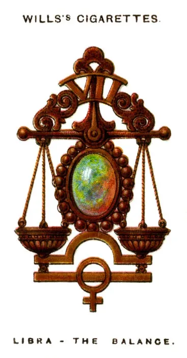 Framed Print : Libra, The Balance, 1923 Framed Print : Libra, The Balance, 1923