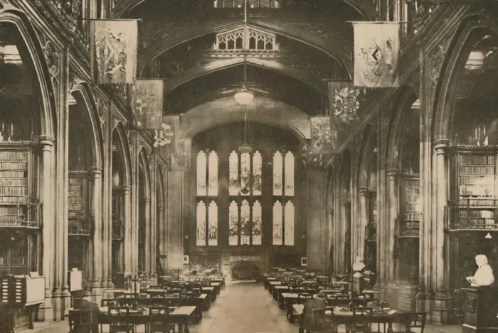 Framed Print : Library of the Guildhall to Which Every Londoner Should Go, c1935. Creator: Joel Framed Print : Library of the Guildhall to Which Every Londoner Should Go, c1935. Creator: Joel