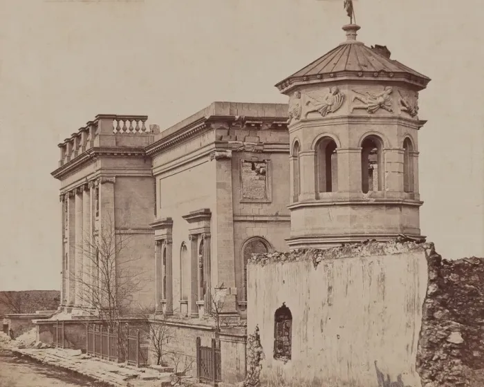 Framed Print : The Library, Sebastopol, 1855-1856. Creator: James Robertson Framed Print : The Library, Sebastopol, 1855-1856. Creator: James Robertson