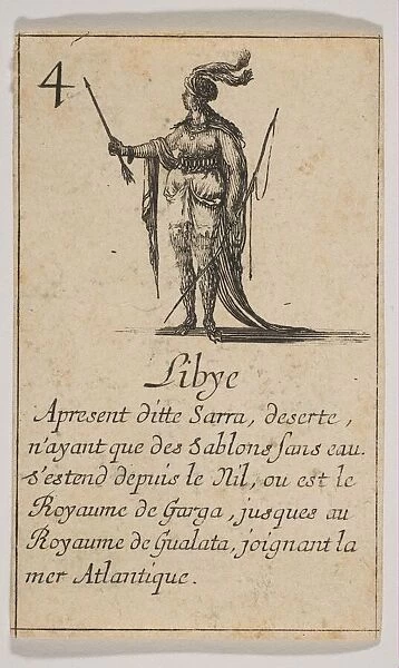 Libye, 1644. Creator: Stefano della Bella