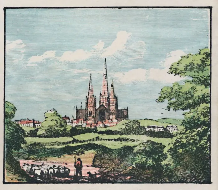 Framed Print : Lichfield, c1910. Creator: Unknown Framed Print : Lichfield, c1910. Creator: Unknown