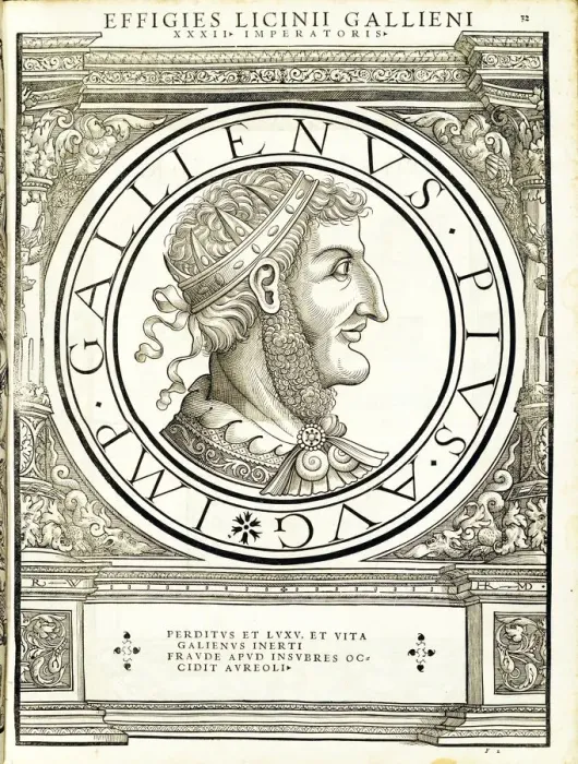 Framed Print : Licinius Gallienus (d. 268), 1559 Framed Print : Licinius Gallienus (d. 268), 1559