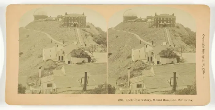 Framed Print : Lick Observatory, Mount Hamilton, California, 1895. Creator: BW Kilburn Framed Print : Lick Observatory, Mount Hamilton, California, 1895. Creator: BW Kilburn