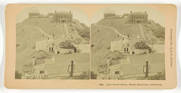 Lick Observatory, Mount Hamilton, California, 1895. Creator: BW Kilburn