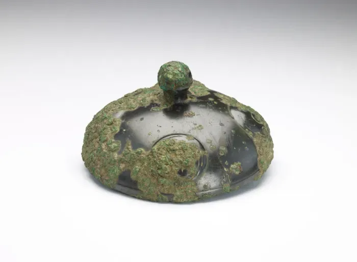 Framed Print : Lid of a you, Western Zhou dynasty, late 11th-early 10th century BCE. Creator: Unknown Framed Print : Lid of a you, Western Zhou dynasty, late 11th-early 10th century BCE. Creator: Unknown