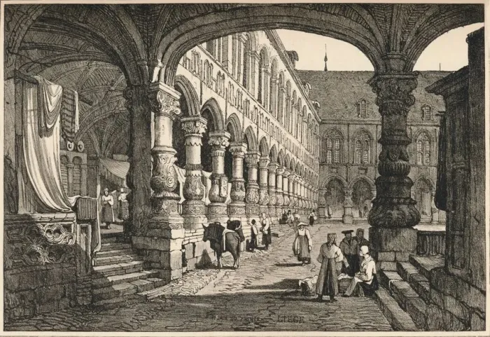 Framed Print : Liege, c1820 (1915). Artist: Samuel Prout