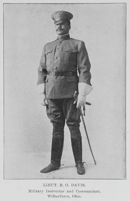 Framed Print : Lieut. B. O. Davis. Military Instructor and Commandant. Wiberforce, Ohio, 1915. Creator: Unknown Framed Print : Lieut. B. O. Davis. Military Instructor and Commandant. Wiberforce, Ohio, 1915. Creator: Unknown
