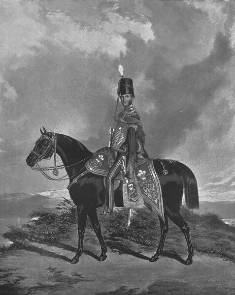 Lieut. -General The Hon. Henry Beauchamp Lygon Colonel 10th Hussars, c1843 (1909). Artist: Henry Lygon, 4th Earl Beauchamp