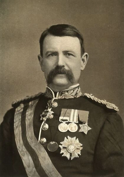 Lieut. -General Sir Charles Warren, G. C. M. G. 1900. Creator: Elliott & Fry
